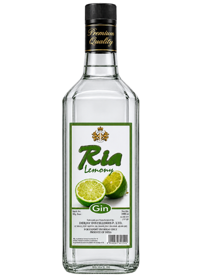 Ria Lemony Refreshing Craft Gin 1000 ml
