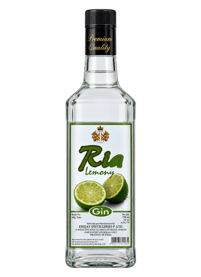Ria Lemony Refreshing Craft Gin 750 ml