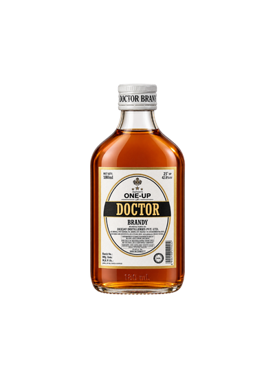 Karan's One-Up Doctor Brandy 180 ml