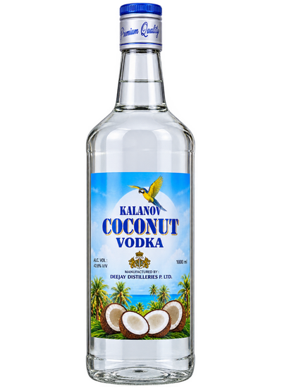 Kalanov Coconut Flavoured Vodka 1000 ml