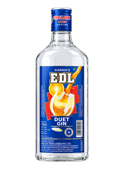 Karan's EDL Duet Gin & Lime 750 ml