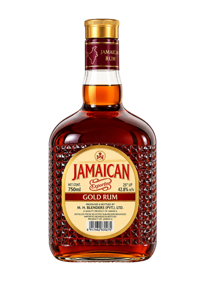 Jamaican Exported Gold Rum 750 ml